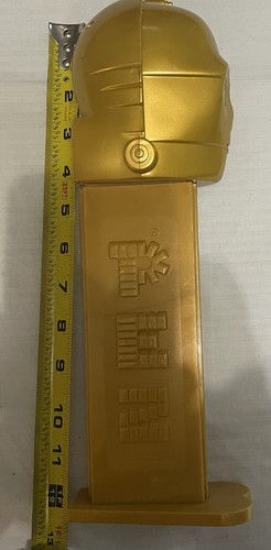 Star Wars C-3PO Giant Gold Pez Dispenser Large Collectible Franchise Character