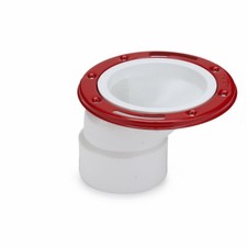 PVC Pipe Offset Closet Flange, 3 to 4 In. - 43501