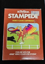 Atari 2600 STAMPEDE - Complete - ACTIVISION