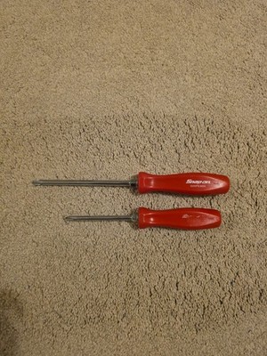 Snap-on Tools USA SDDP421RA & SDDP631RA rot harter Griff Kreuzschlitzschraubendreher 