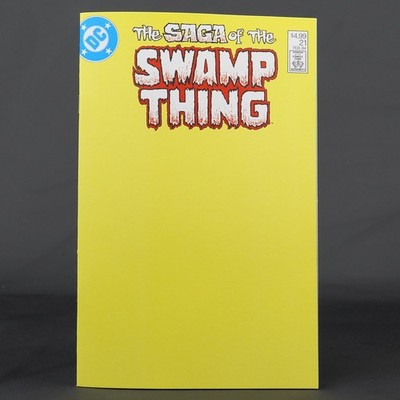 SAGA OF THE SWAMP THING #21 Facsimile Cvr B Blank DC Comics 2026 ptg 0326DC0176