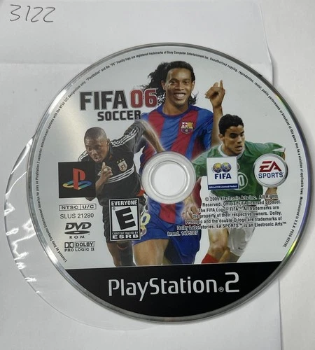 FIFA Soccer 06 (Sony PlayStation 2, 2005) PS2 EA Sports Disc Only NO Track #3122