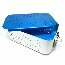 Instrument Sterilization tray box with silicone mat 300mm*180mm*110mm  disinfect