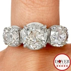 Estate 4.85ct Diamond 14K White Gold Old European Engagement Ring 8.4 Gr NR