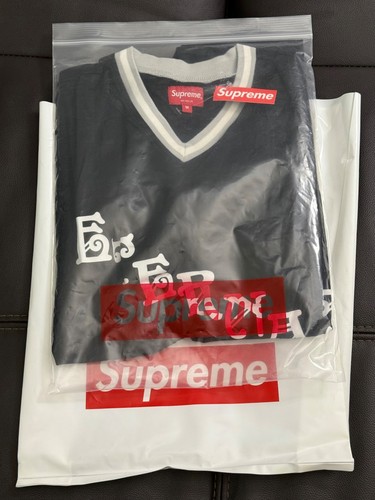 SUPREME ETERNAL PRACTICE JERSEY BLACK FALL WINTER 2018 FW18KN36 MEDIUM ~NEW~ - Picture 11 of 11