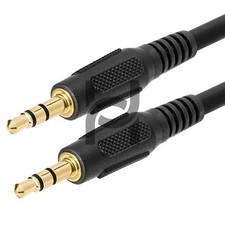 3.5mm Cable Male to Male Stereo Audio Speaker For iPad PC Car Auxiliary AUX Cord