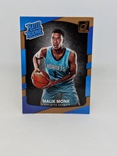 🔥🏀🔥 2017-18 Panini Donruss Rated Rookies Malik Monk #190 RC