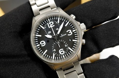 SINN 40 mm 756 AR Automatic TEGIMENT ETA7750 Chronograph FULL SET 756.010