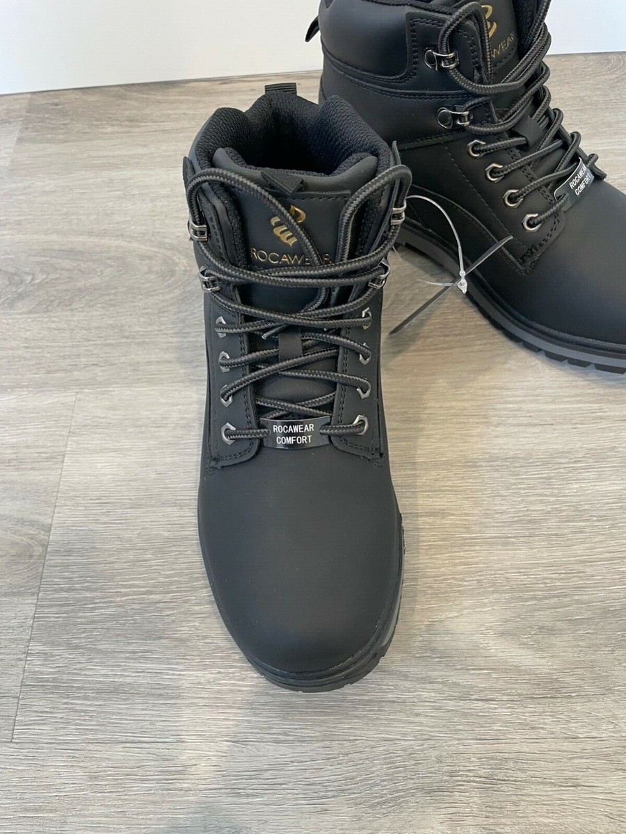 Rocawear Mens Amboy Boot Wheat, Black NEW - Sz 6.5 | eBay display picture 3
