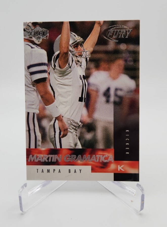 Martin Gramatica - Collector's Edge Fury - 1999 - Tampa Bay Buccaneers - RC #169
