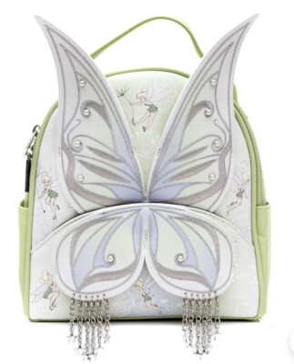 Disney Danielle Nicole Tinkerbell Wings Backpack Tink Peter Pan NEW
