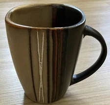 Home Trends Bazaar Tan Brown Coffee Mug Cup.