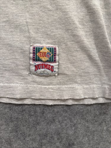 Vintage Nutmeg NFL San Diego Chargers Breakthrough Shirt XL Made USA Jack Davis - Picture 3 of 11