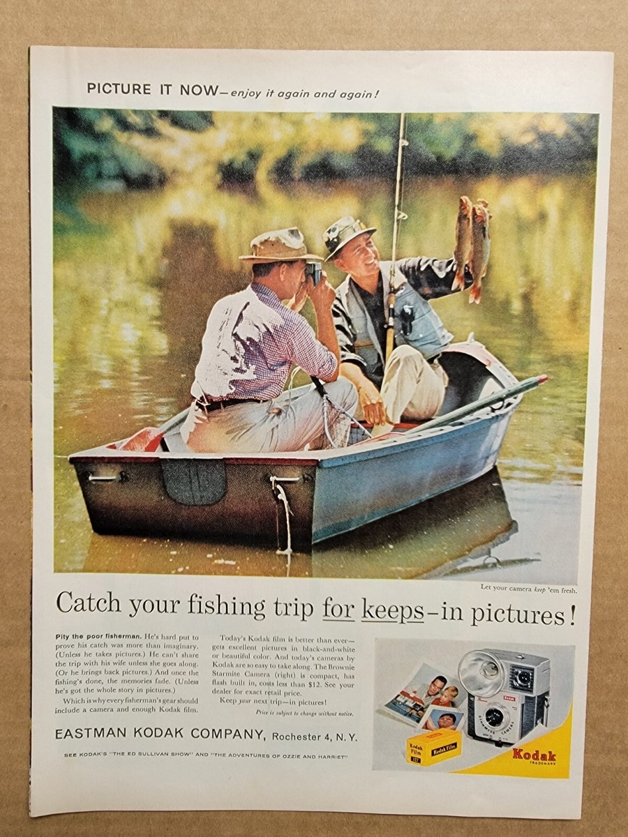 Nostalgic Vintage 1960's Print Ad Advertisement Kodak Film Nostalgic Vintage 1960's Print Ad Advertisement Kodak Film
