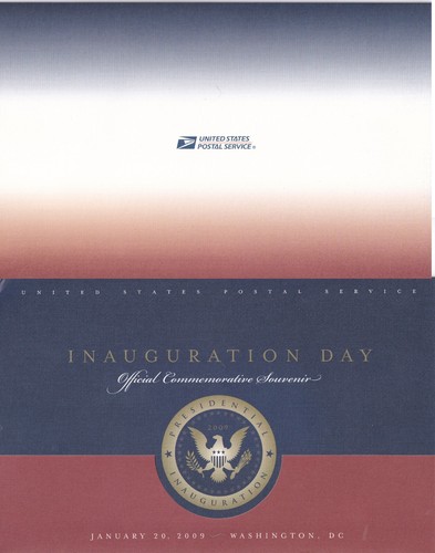 ODZ&ENDZ 2009 PRESIDENTIAL INAUGURATION LIMITED EDITION COMMEMORATIVE COVER 209 - Picture 3 of 5
