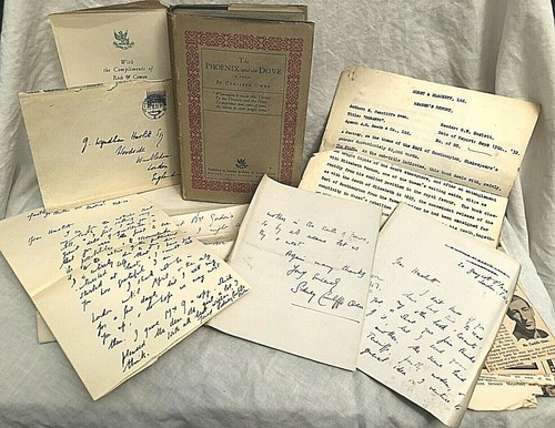 Signed Letters by Cunliffe Owen - Phoenix and Dove - 1st 1933, Readers Report - Picture 12 of 12