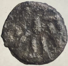 Ancient Kushan Empire Coin Indo-Greek 267-325 AD Sassanids Drachma Oesha Deity