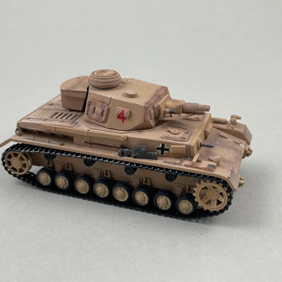 German Tank Panzer lV Ausf. F1 Libya 1942 Panzerstahl, Diecast Tank 1/72 Scale - Image 2 of 4