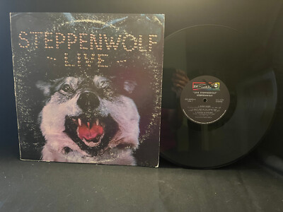 Steppenwolf Live Original VINYL LP Dunhill records 1974 Excellent