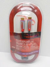 Rocketfish HDMI Digital Audio/Video Cable 4 Ft. RF-G1111 Connect HDTV, DVD 