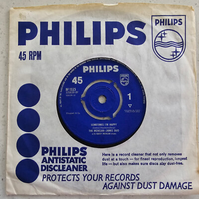 The Morgan-James Duo   Sometimes I'm Happy / It Ain't - Rare 1964 Jazz Pop 7''