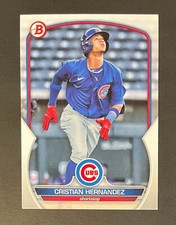 15% off! ⚾(pick) Chicago Cubs 2023 Bowman (base, chrome)🔵🔴⚪