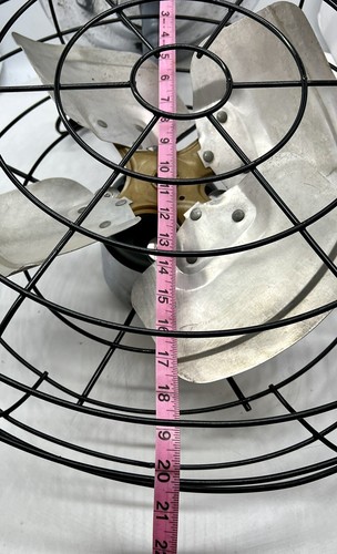 Vintage Heavy Duty 20” Dayton CAGE FAN -One Speed *Ships Fast - Picture 13 of 15
