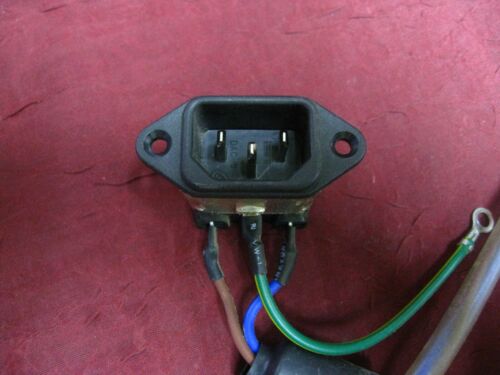 Samsung Noise Filter/Power Cord Input module iec jack IG-N06BES Working - Picture 2 of 5