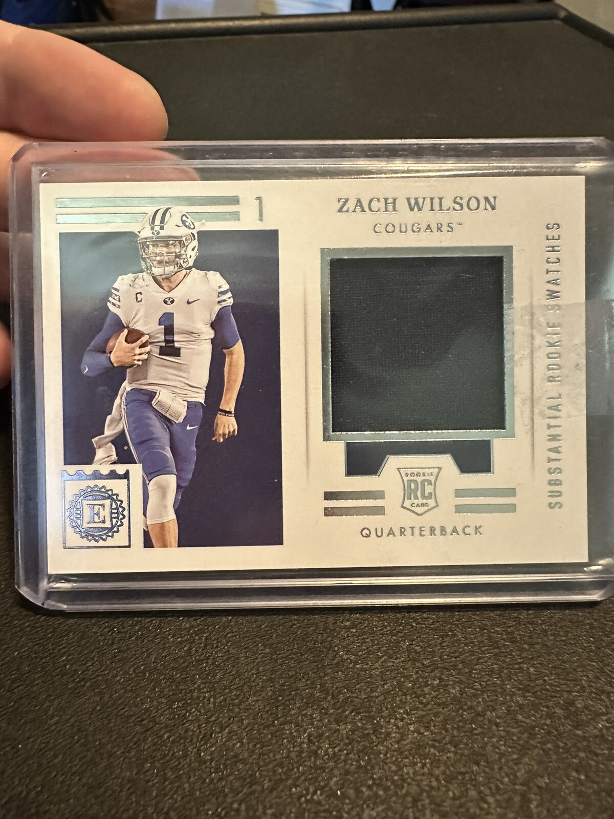 Zach Wilson Panini Player of the Day Memorabilia #ZW Byu Cougars