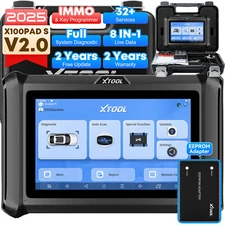 XTOOL X100 PAD S V2.0 IMMO Key Programming Full System Scanner Diagnostic Tool