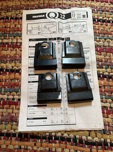 Yakima Q9 Q Tower Clips w/ A Pads & Vinyl Pads #00609 2 clips Q9 | FastStore PDP