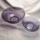 Vintage Pyrex Purple Glass Mixing Bowls Set #325 & #322 – Nesting Amethyst