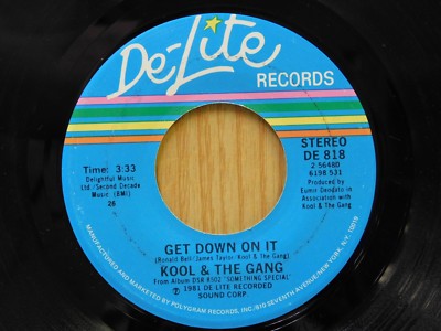 Kool and the Gang 45 Super Band bw Sunshine on De Lite 