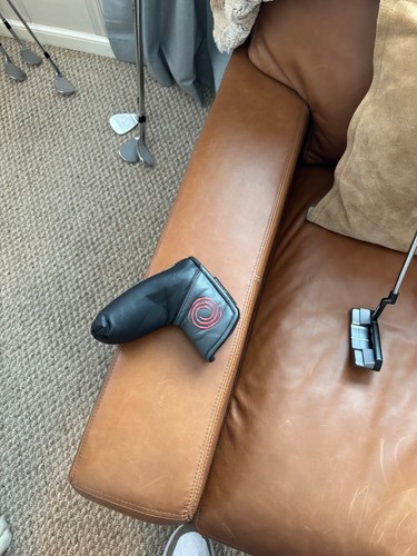 Odyssey Tri Hot 5K Doublewide Putter, 35” Stroke Lab Super Stroke Rh + Cover - Picture 9 of 9