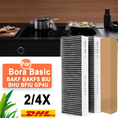 Dunstabzugshaubenfilter Set: Aktivkohle Filter für Bora Basic | BAKF BIU BAKFS