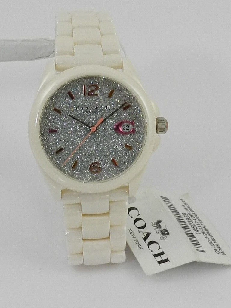 Orologio Coach Greyson Quarzo Quadrante Grigio Donna 14503939 NO SCATOLA