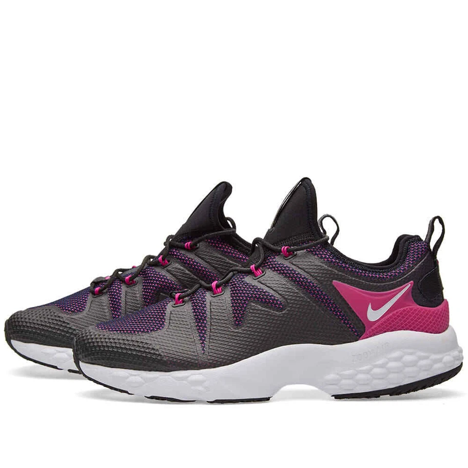 НОВЫЙ В КОРОБКЕ NIKE МУЖЧИН 878223 610 ВОЗДУХА ZOOM LWP 16 JCRD/KJ KIM JONES ЧЕРНЫЙ/РОЗОВЫЙ ТУФЛИ $250 - Изображение 2 из 4
