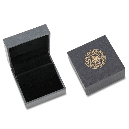 Amour 10K 2-Tone Gold 1/3 CT TW Diamond Stud Earrings - Picture 5 of 5