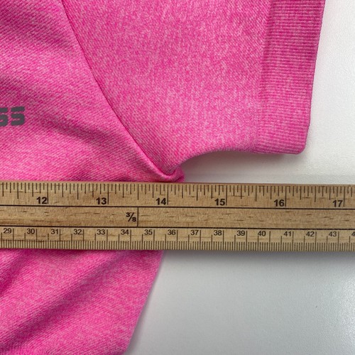 GUESS Women Pink Short Sleeves Crop Top Sports Bra Size XS/S - Picture 9 of 11