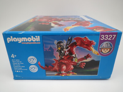 playmobil★3327 レッドドラゴン プレイモービル Playmobil 3327 Red Dragon NIB Sealed L11 | eBay