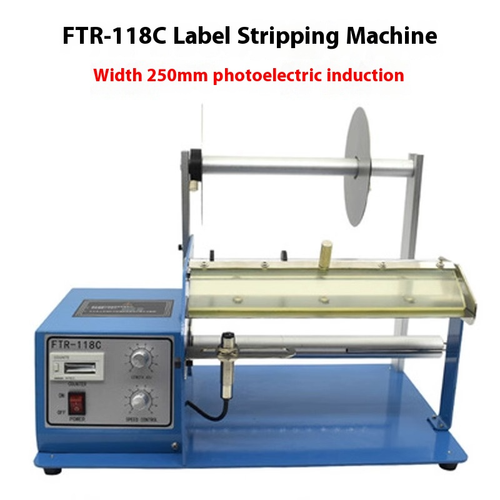 Label Peeling Machine Self-adhesive Label Separator Tear and Peel Label Machine - Picture 11 of 18
