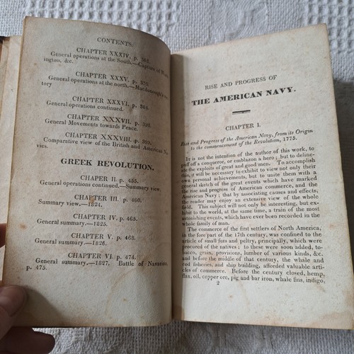 1827. Antique About THE AMERICAN NAVY Rare 1st Edition Leather Book - Picture 17 of 24
