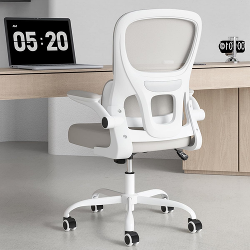 Soohow Ergonomic Home Office Chair, Mesh Desk Chair with Lumbar Support, Comfy C - Picture 9 of 12