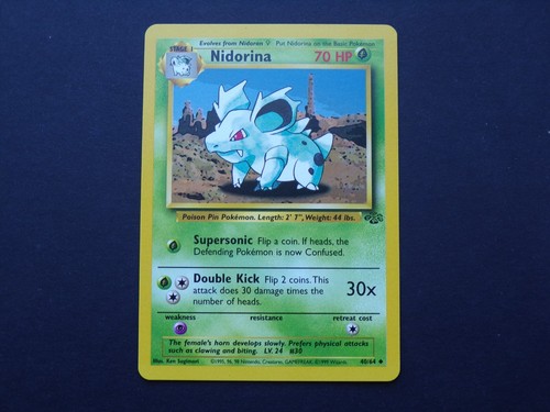 Pokémon Nidorina – 40/64 Jungle - Uncommon
