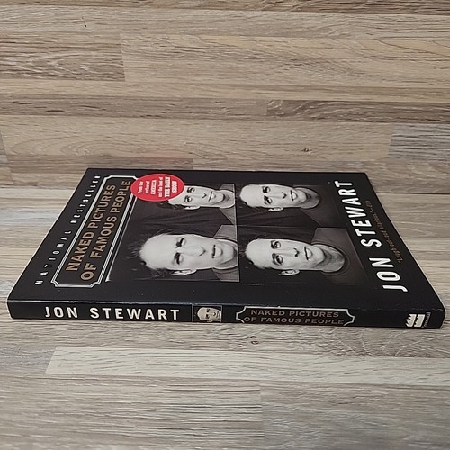 Jon Stewart Book Naked Pictures of Famous People, The Daily Show Host Paperback - Picture 3 of 9