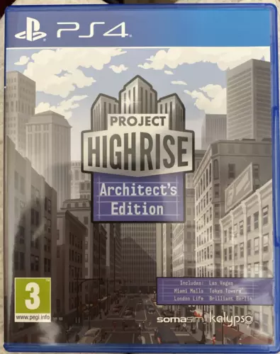 Project Highrise: Architects Edition - Sony PlayStation 4 PS4 EUC