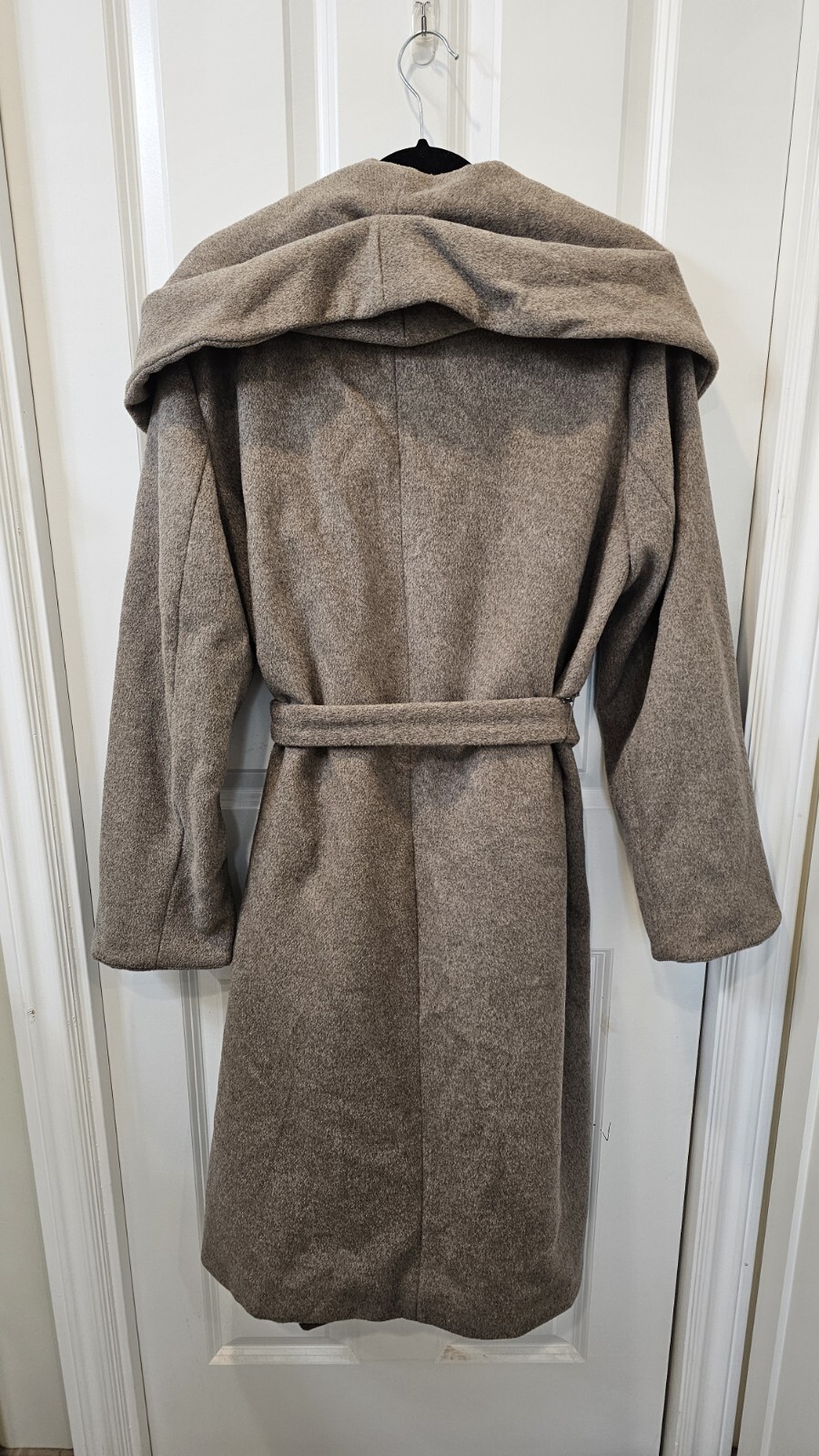 Zara Womens Full Length Wool-Blend Heavy Coat Size L SOLD-OUT image 6