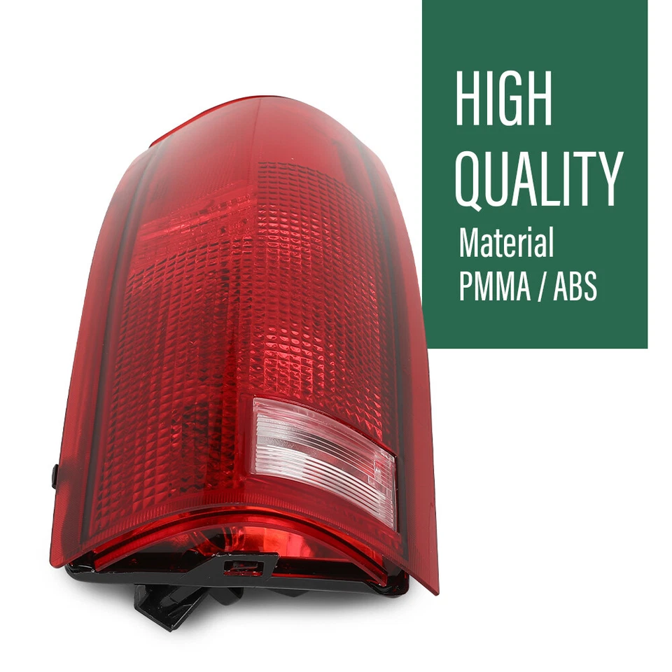 Luces traseras aptas para 88-99 Chevy Silverado GMC Sierra C/K lámparas de freno con bombillas Foto 4 de 4