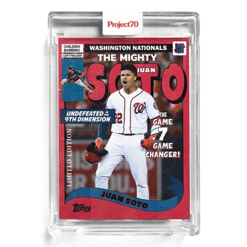 Topps Project70® Card 226 - 2002 Juan Soto by UNDEFEATED - PR: 1932