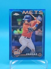 Marco Vargas 2024 Topps Pro Debut #PDC-158 Chrome True Blue Refractor 16/150